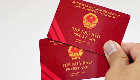 Thu hồi 4 thẻ nhà báo của cán bộ hai báo Dân trí và Infonet