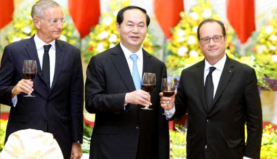 Tổng thống Pháp: Quan hệ Việt Nam-Pháp đang bước vào một trang sử mới