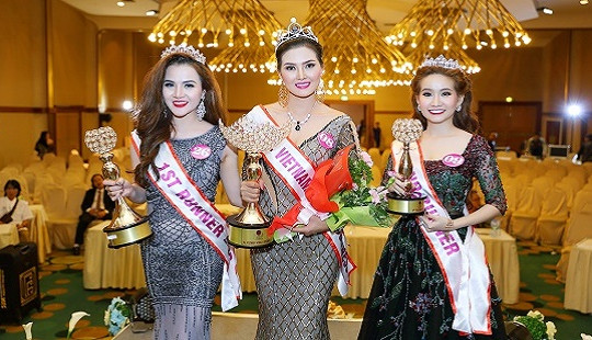 Ngọc Châm trở thành Á hậu 1 Hoa hậu doanh nhân Thế giới người Việt 2016