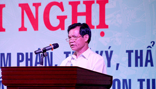 TAND hai cấp Kon Tum tập huấn nghiệp vụ công tác xét xử năm 2016