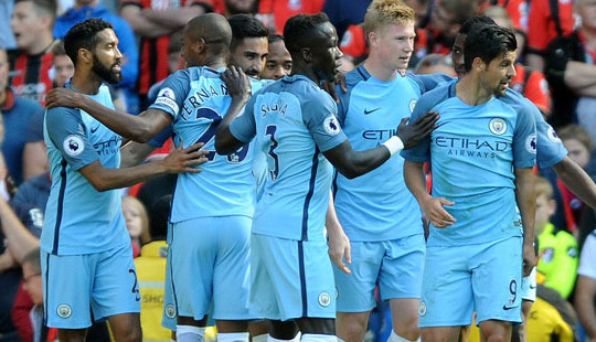 Đè bẹp Bournemouth, Man City lập kỷ lục