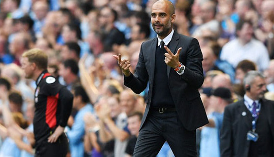 Pep Guardiola “đá xoáy” M.U sau trận thắng Bournemouth