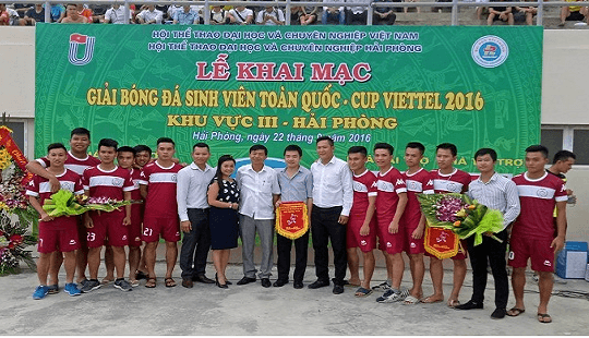 Khai mạc Giải bóng đá Sinh viên toàn quốc - Cup Viettel 2016 khu vực III