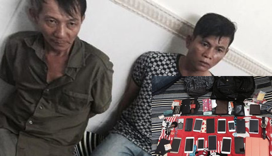 Bắt 2 đối tượng trộm nhiều tài sản giá trị của diễn viên
