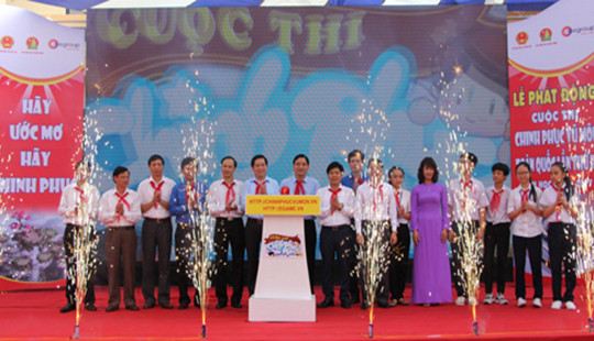 Khởi động cuộc thi 'Chinh phục vũ môn lần thứ ba' cho học sinh