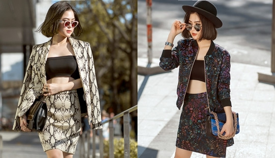 Hương Tràm lột xác khi diện đồ hiệu