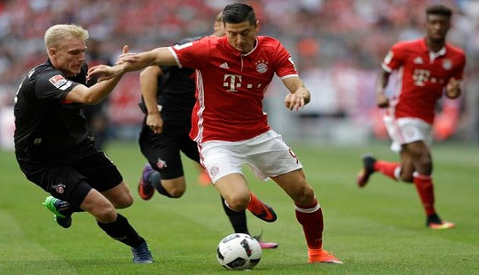 Bayern bất ngờ bị Cologne cầm chân