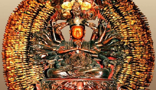 Truy tìm nghi phạm đánh cắp tượng Phật nghìn tay, nghìn mắt ở Hưng Yên