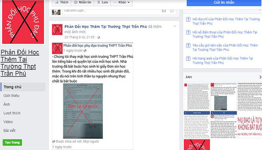 Đắk Lắk: Học sinh lập Facebook phản đối học thêm
