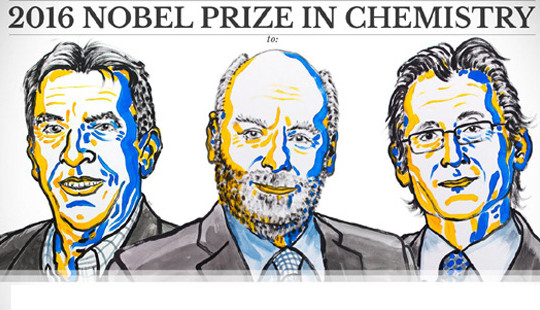 Công bố giải Nobel Hóa học năm 2016