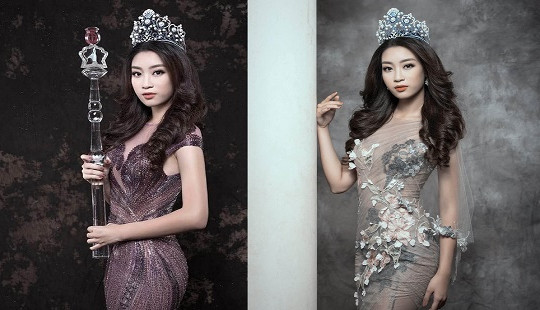 Hoa hậu Đỗ Mỹ Linh yêu kiều nhưng đầy ma mị trong bộ hình mới
