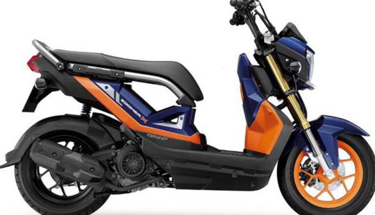 Zoomer-X bản 2017: mới nâng cấp nhẹ, 6 màu sơn phong cách thể thao
