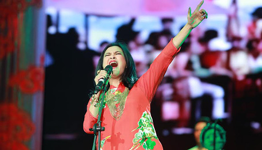 NSƯT Thanh Lam phiêu hết mình trong “Đồng vọng kinh kỳ”
