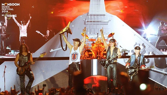 Huyền thoại Scorpions biến Monsoon thành thánh địa Rock
