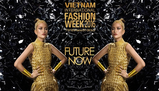 Ngọc Châu hóa nữ chiến binh trên poster chính thức của Tuần lễ thời trang