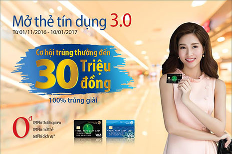 Mở thẻ tín dụng Viet Capital Visa nhận ngay 30 triệu và 5.000 dặm bay