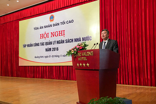 TANDTC tổ chức tập huấn quản lý ngân sách Nhà nước năm 2016