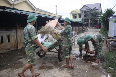 Quảng Trị oằn mình khắc phục hậu quả sau thiên tai