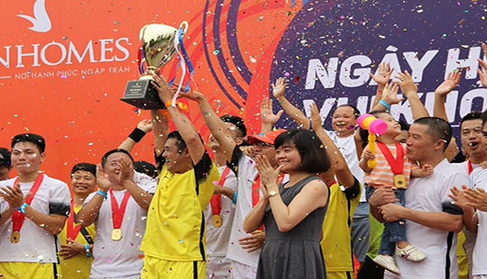 Ngày hội vui khoẻ Vinhomes – “chất” như Đại gia đình Vin