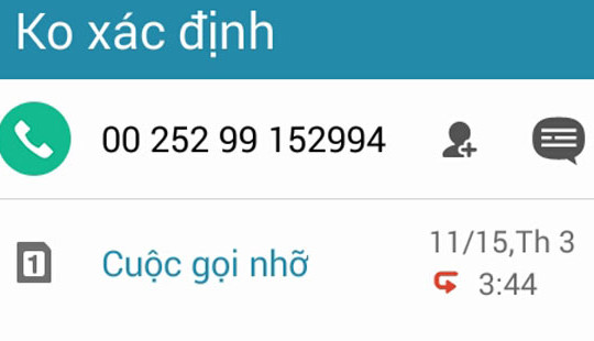 Cảnh báo số điện thoại lạ “nháy máy” thuê bao Mobifone