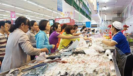 Co.opmart và Co.opXtra giảm giá mạnh thực phẩm tươi sống
