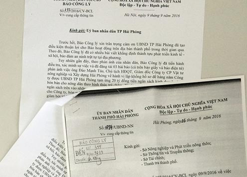 Vụ lập khống hồ sơ tại Công ty CP Vật tư nông nghiệp và Xây dựng Hải Phòng: Xử lý lòng vòng, đùn đẩy trách nhiệm