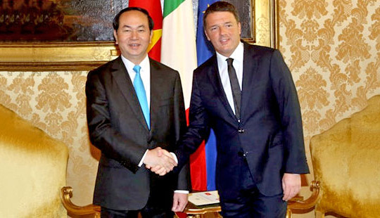 Việt Nam-Italy: Phấn đấu nâng kim ngạch hai chiều lên 6 tỷ USD