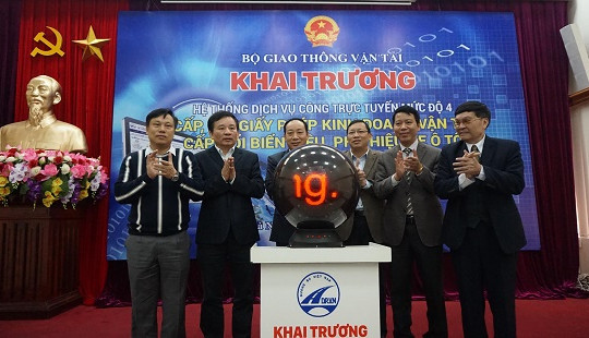 Bắt đầu cấp đổi giấy phép kinh doanh vận tải qua mạng