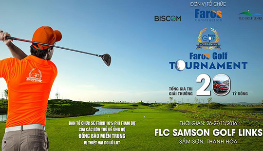 Voucher siêu hấp dẫn dành cho các gôn thủ tại Faros Golf Tournament