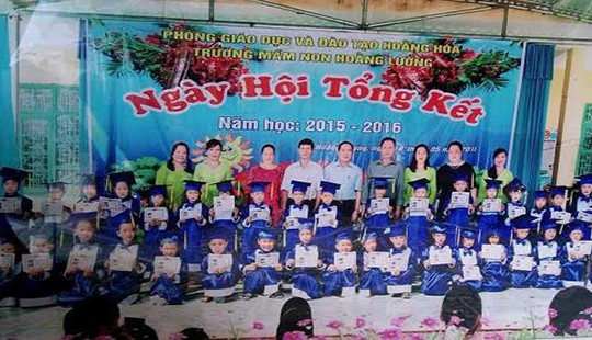 Trường Mầm non Hoằng Lương (Hoằng Hóa, Thanh Hóa): Nơi ươm những mầm xanh