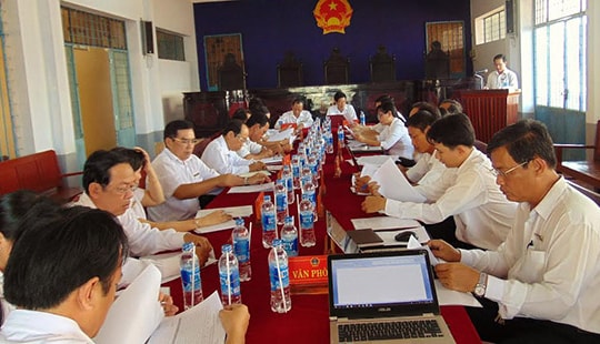 TAND hai cấp tỉnh Cà Mau: Đẩy mạnh công tác giải quyết án cuối năm