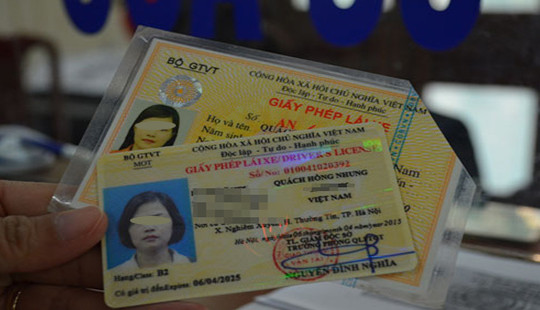 Không bị phạt và thi lại lý thuyết khi chậm chuyển đổi GPLX