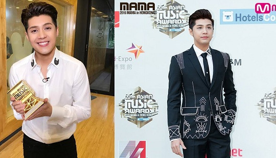 Noo Phước Thịnh được vinh danh Nghệ sĩ xuất sắc châu Á tại MAMA 2016