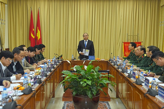 Thủ tướng kiểm tra công tác tu bổ định kỳ Lăng Chủ tịch Hồ Chí Minh