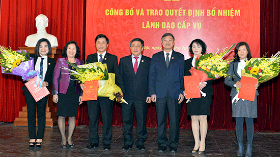 Bổ nhiệm Tổng Biên tập và Phó Tổng biên tập Tạp chí TAND