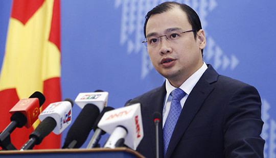 Việt Nam hết sức quan ngại việc Trung Quốc triển khai hệ thống vũ khí ở Biển Đông