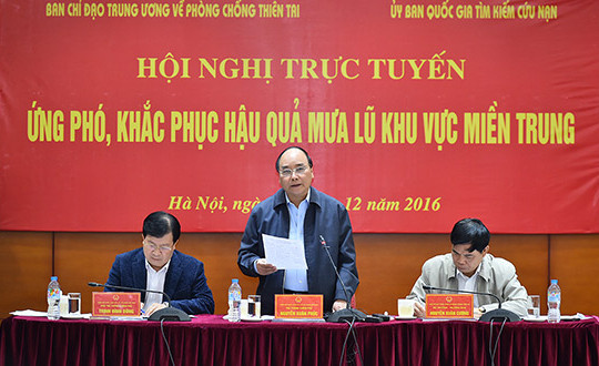 Thủ tướng: Phòng chống mưa lũ cũng thể hiện lãnh đạo địa phương có sát dân không