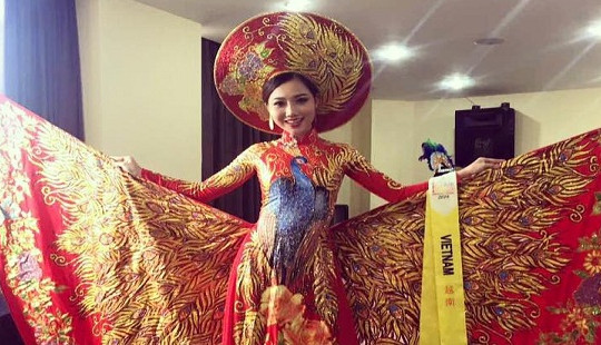 Hoàng Thu Thảo lọt vào top 10 Hoa hậu Du lịch Quốc tế 2016