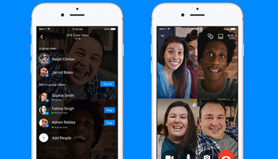 Facebook Messenger cho phép thực hiện gọi video nhóm