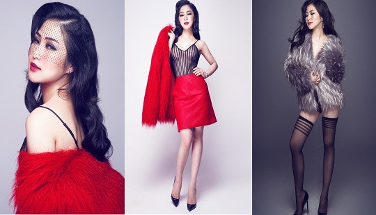 Hương Tràm tung ảnh đón Giáng sinh cực hot