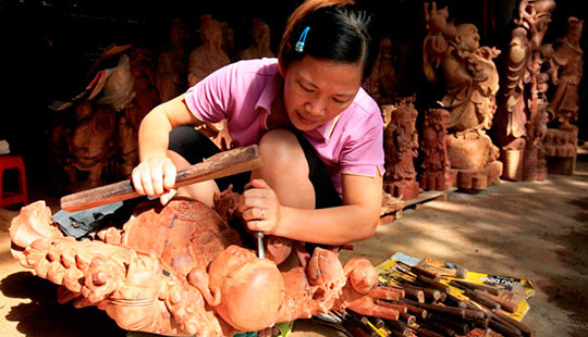Chợ nguyên liệu gỗ Vân Hà, Đông Anh: Góp phần bảo tồn, phát huy giá trị làng nghề truyền thống