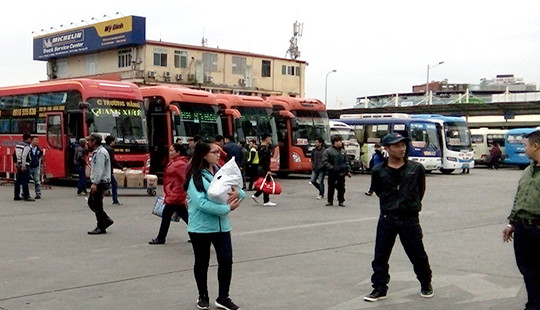 Hà Nội: Điều chuyển 691 nốt xe tại bến xe Mỹ Đình, Giáp Bát
