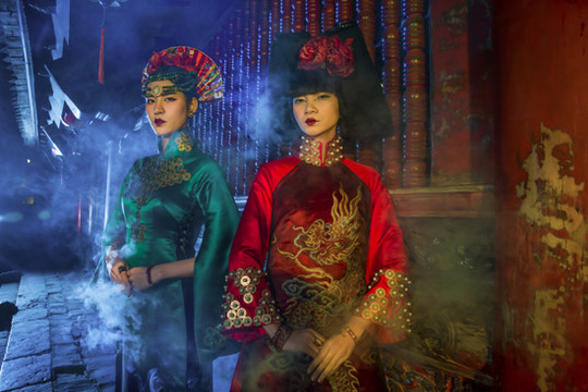 Hạ Vy, Hà Phương mặc áo dài: Không ai nghĩ có thể ma mị như thế!