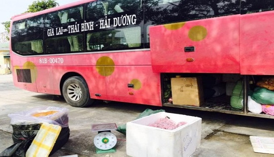 Bắt giữ nhiều thịt lợn, nội tạng không rõ nguồn gốc