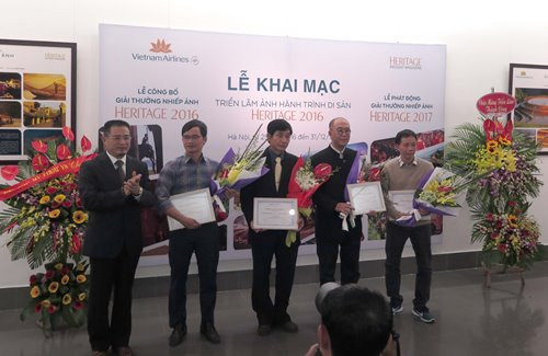 Trao Giải thưởng nhiếp ảnh "Heritage - Hành trình Di sản 2016"
