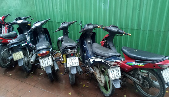 Cảnh giác nạn trộm cắp xe máy cuối năm
