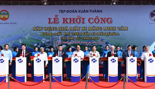 Thủ tướng phát lệnh khởi công nhà máy xi măng quy mô lớn tại Bình Phước