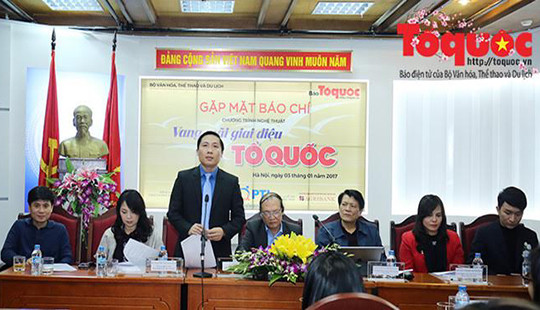 Chào năm mới với chương trình nghệ thuật chính trị “Vang mãi giai điệu Tổ Quốc”