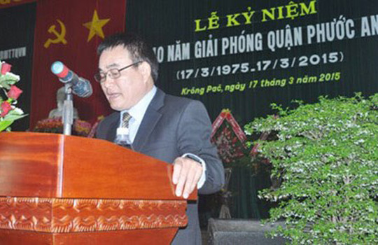 Cảnh cáo Phó Trưởng ban Nội chính Tỉnh uỷ Đắk Lắk