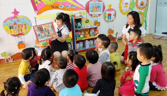Giáo viên trung học dạy mầm non phải học văn bằng 2